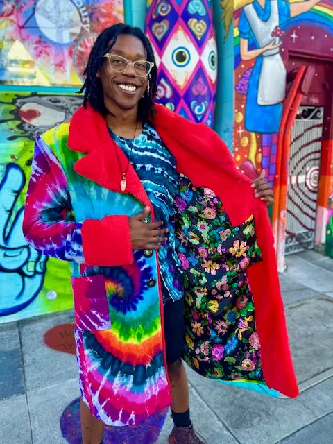 Philine Tiedye Coat #13  2XL