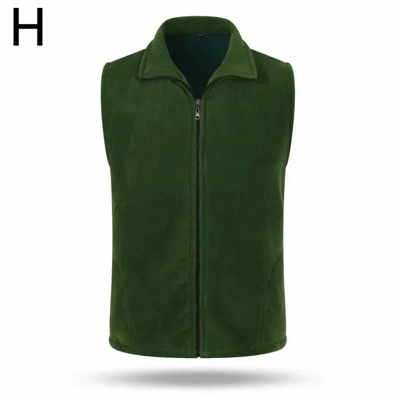 Plus Size 10Colors Slim Lapel Collar Zipper Sleeveless Jackets Windproof Warm Casual Women Autumn Winter Sport Basic Vest