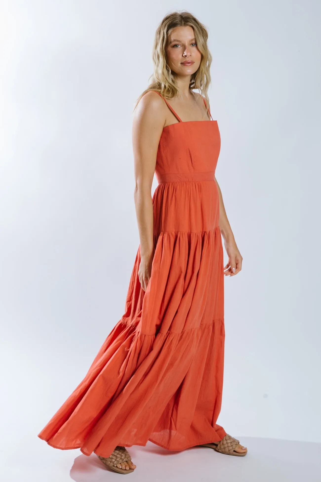 Prisha Tiered Maxi Dress