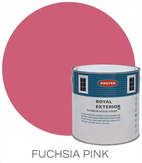 Protek Royal Exterior Wood Finish in Fuchsia Pink