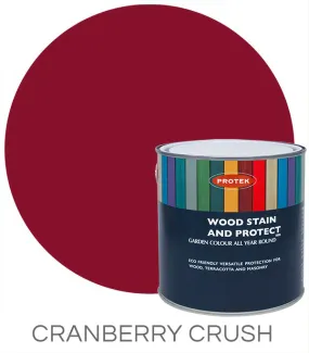 Protek Wood Stain & Protect - Cranberry Crush