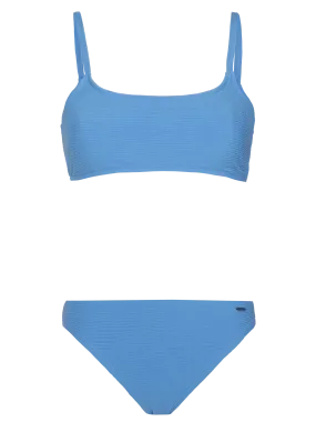 Protest PRTSISAL 2-Piece Bikini - Blue | Eco-Friendly, Quick-Dry & UPF 50 Protection