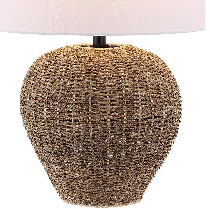 Refined Rattan Table Lamp