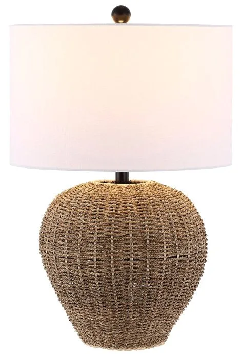 Refined Rattan Table Lamp