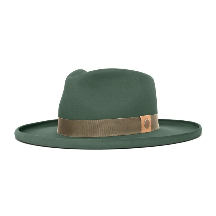 Refined Wide Brim Felt Fedora