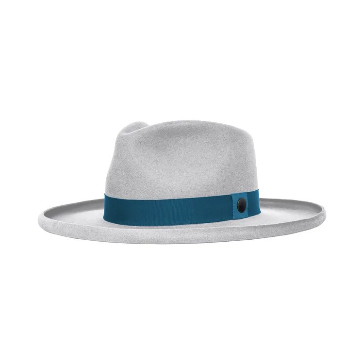 Refined Wide Brim Felt Fedora