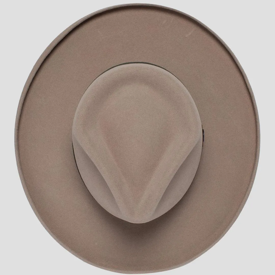 Refined Wide Brim Felt Fedora