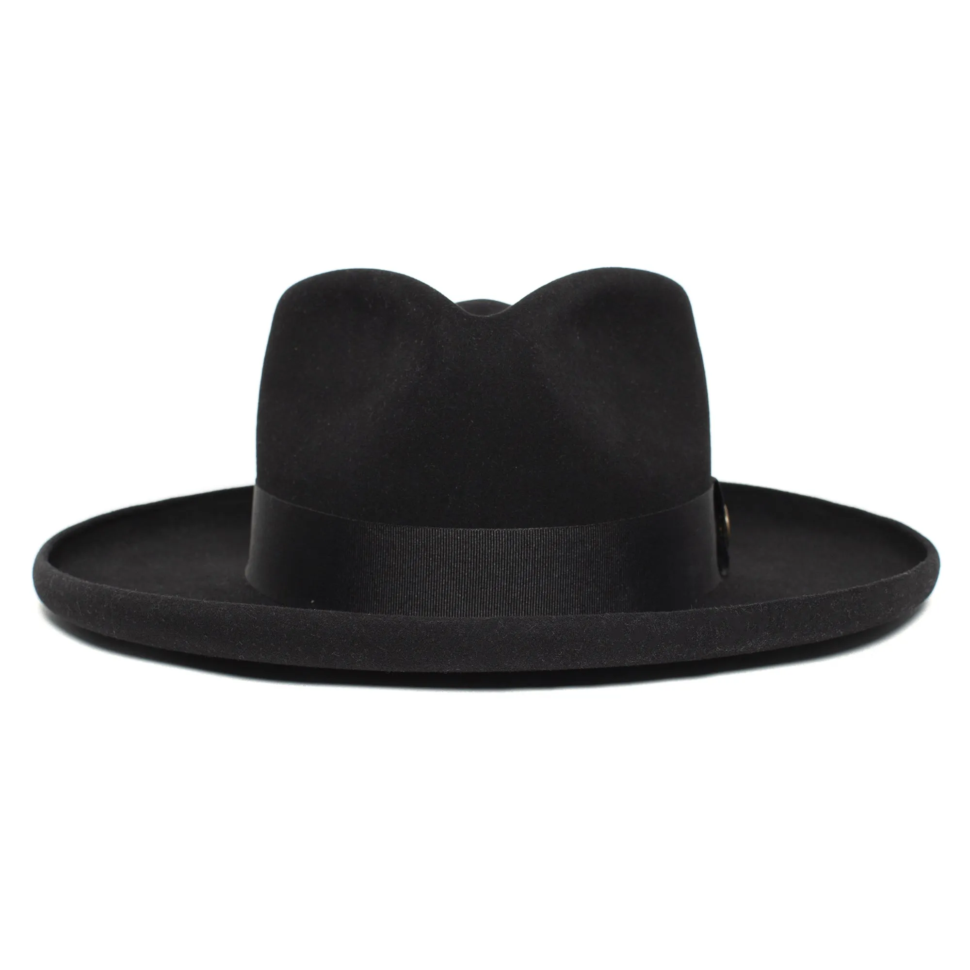 Refined Wide Brim Felt Fedora