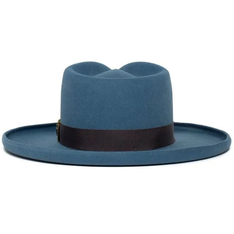 Refined Wide Brim Felt Fedora