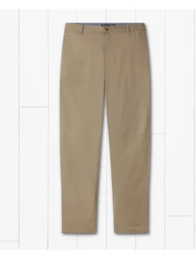 Regretta Stretch Cotton Chino Pant in Burnt Taupe by Southern Marsh