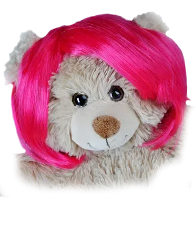 Short Bob Hot Pink Wig