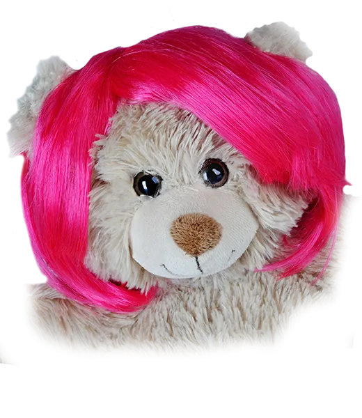 Short Bob Hot Pink Wig