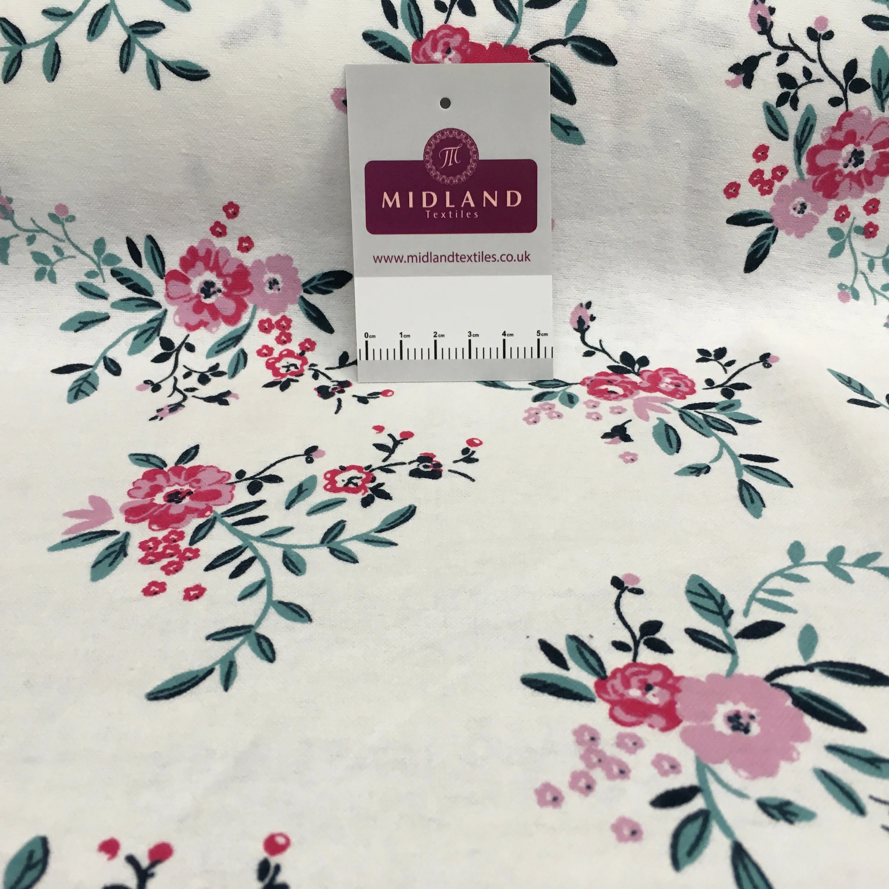 Soft Brushed cotton Winceyette Printed Fabric Many designs MK1499