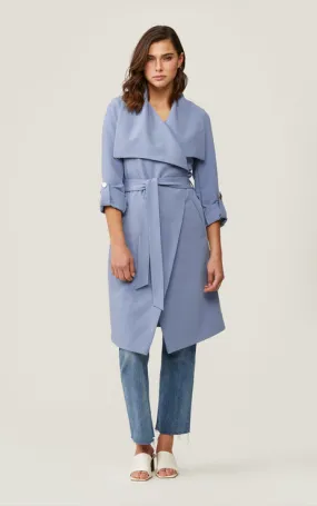 Soia & Kyo - Ornella Knee-Length Coat in Cerulean