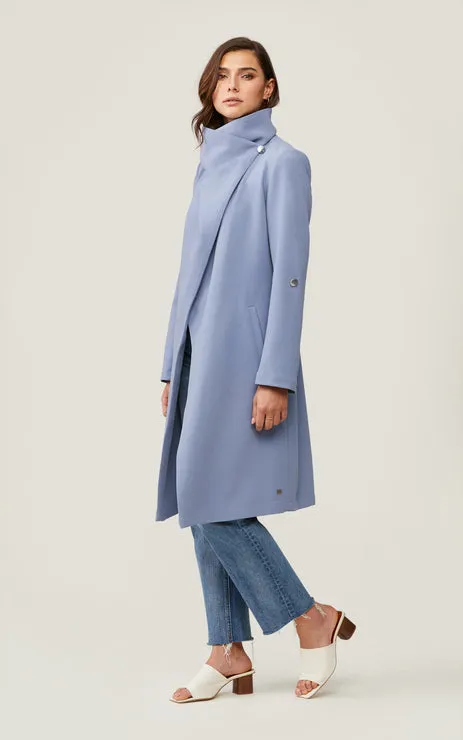 Soia & Kyo - Ornella Knee-Length Coat in Cerulean