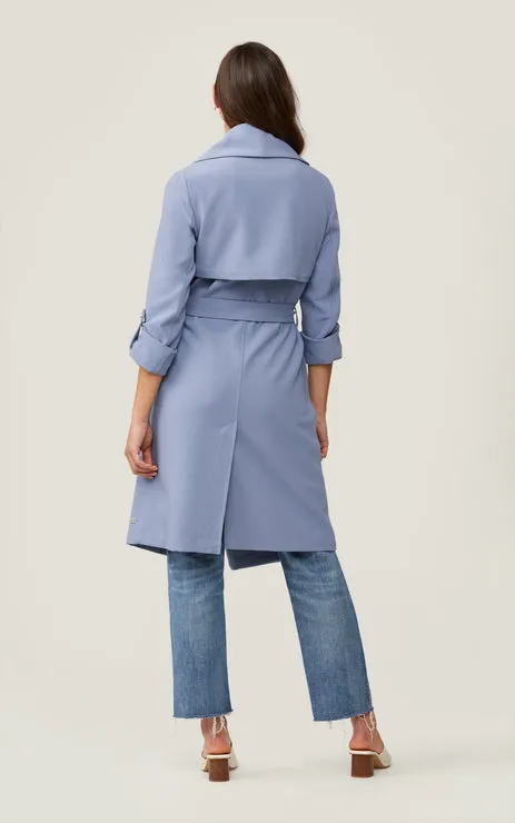 Soia & Kyo - Ornella Knee-Length Coat in Cerulean