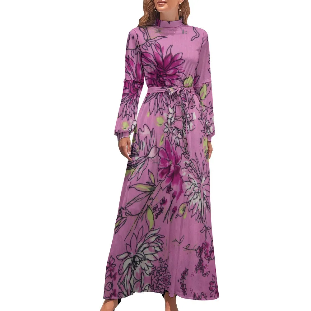 *Spring   Summer Collection* Long Sleeve Maxi Dress