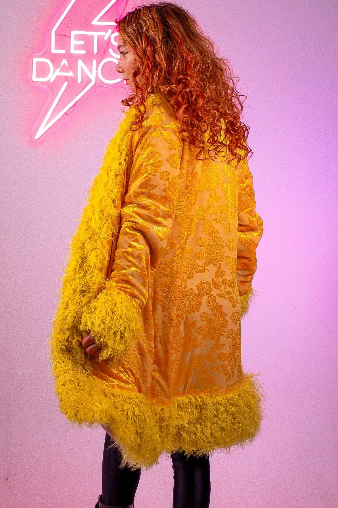 Sunflower Lux Faux fur Coat