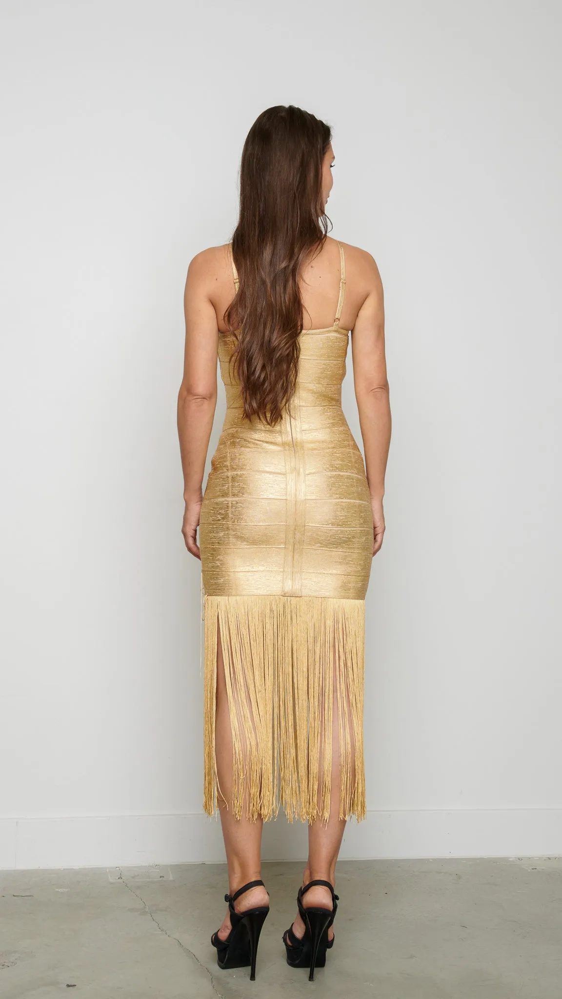 Sweeny Fringe Maxi Dress