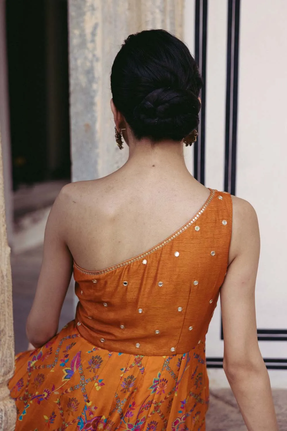 Tangerine Maxi Dress