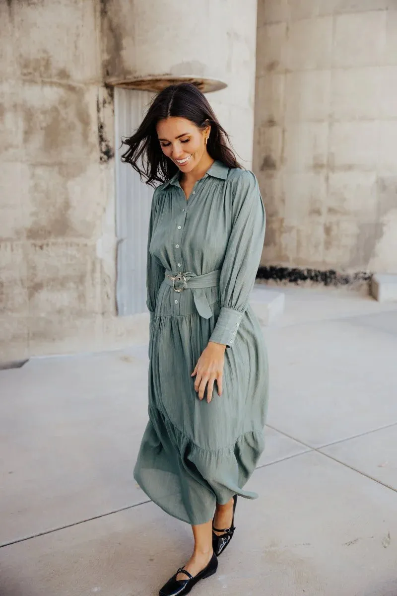 The Gigi in Marine Green