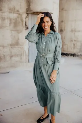 The Gigi in Marine Green