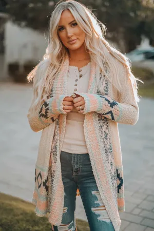 Thinking Of You Boho Knit Cardigan