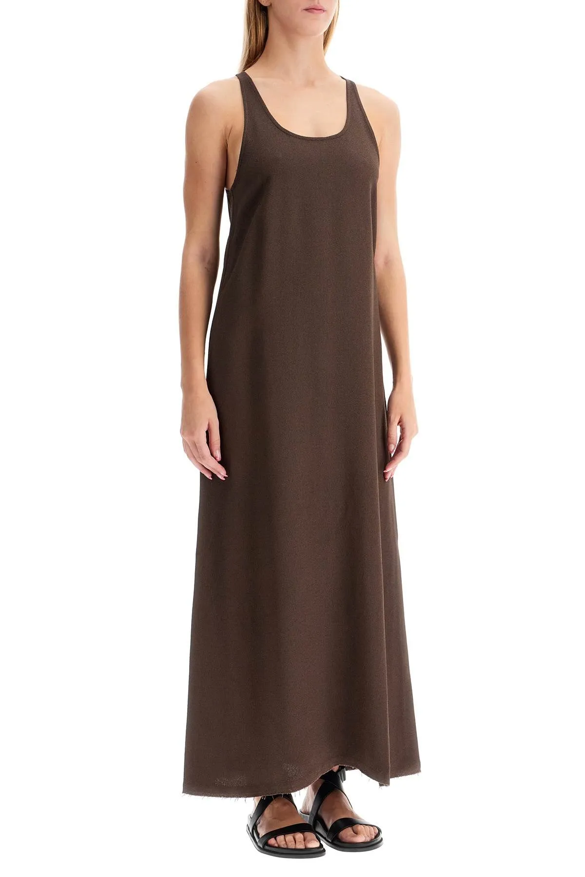 Toteme Maxi Crepe Sablé Dress (Size - 36)