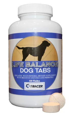 Tracer Life Balance Dog Tabs, 60 ct