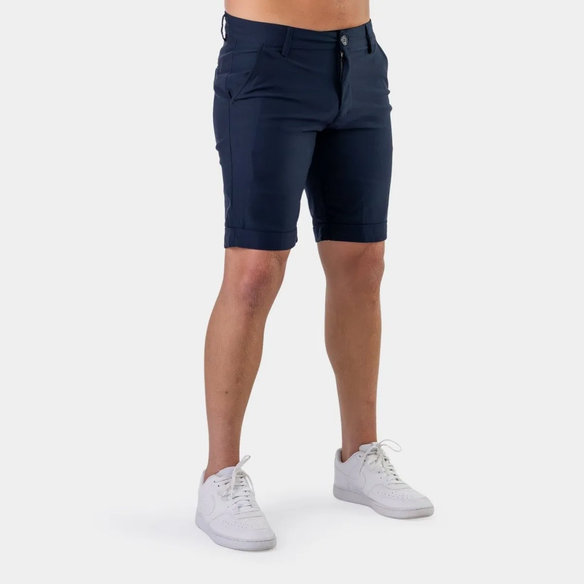 Ultra-Stretch 9” Chino Shorts - Navy