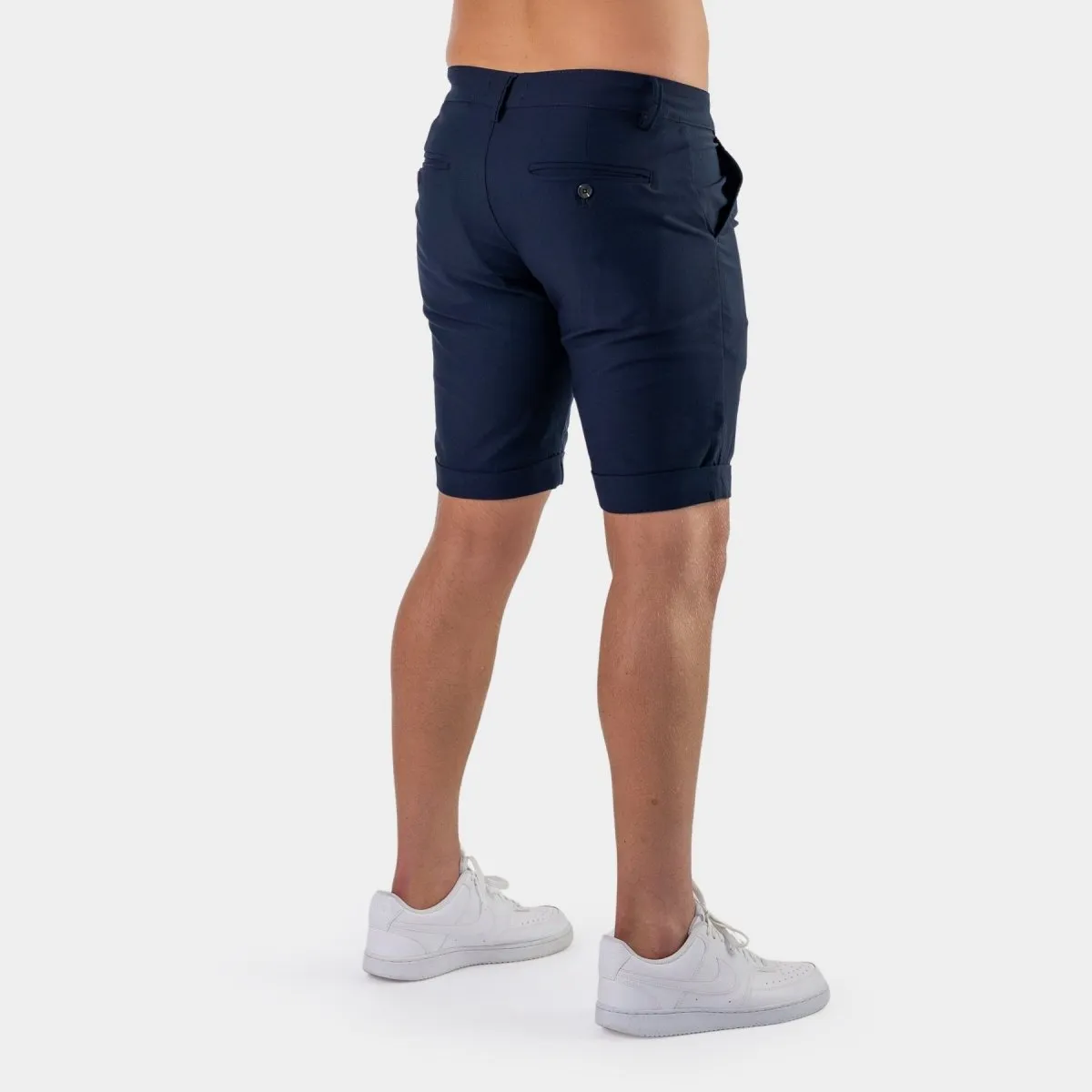 Ultra-Stretch 9” Chino Shorts - Navy