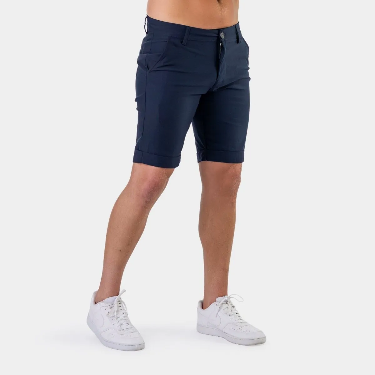 Ultra-Stretch 9” Chino Shorts - Navy