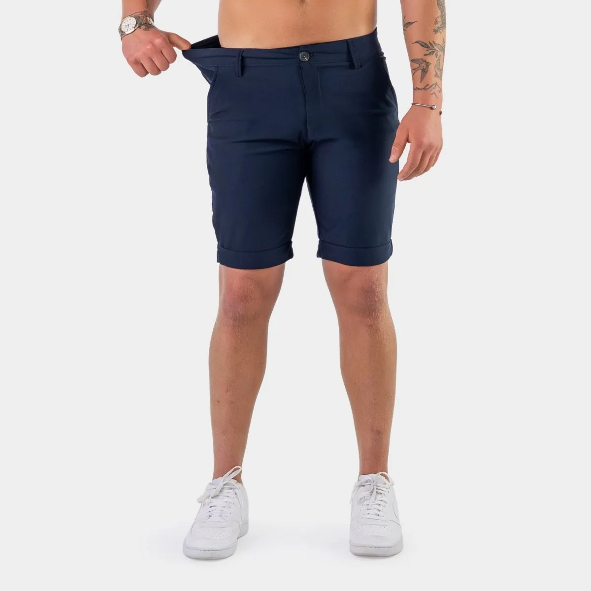 Ultra-Stretch 9” Chino Shorts - Navy