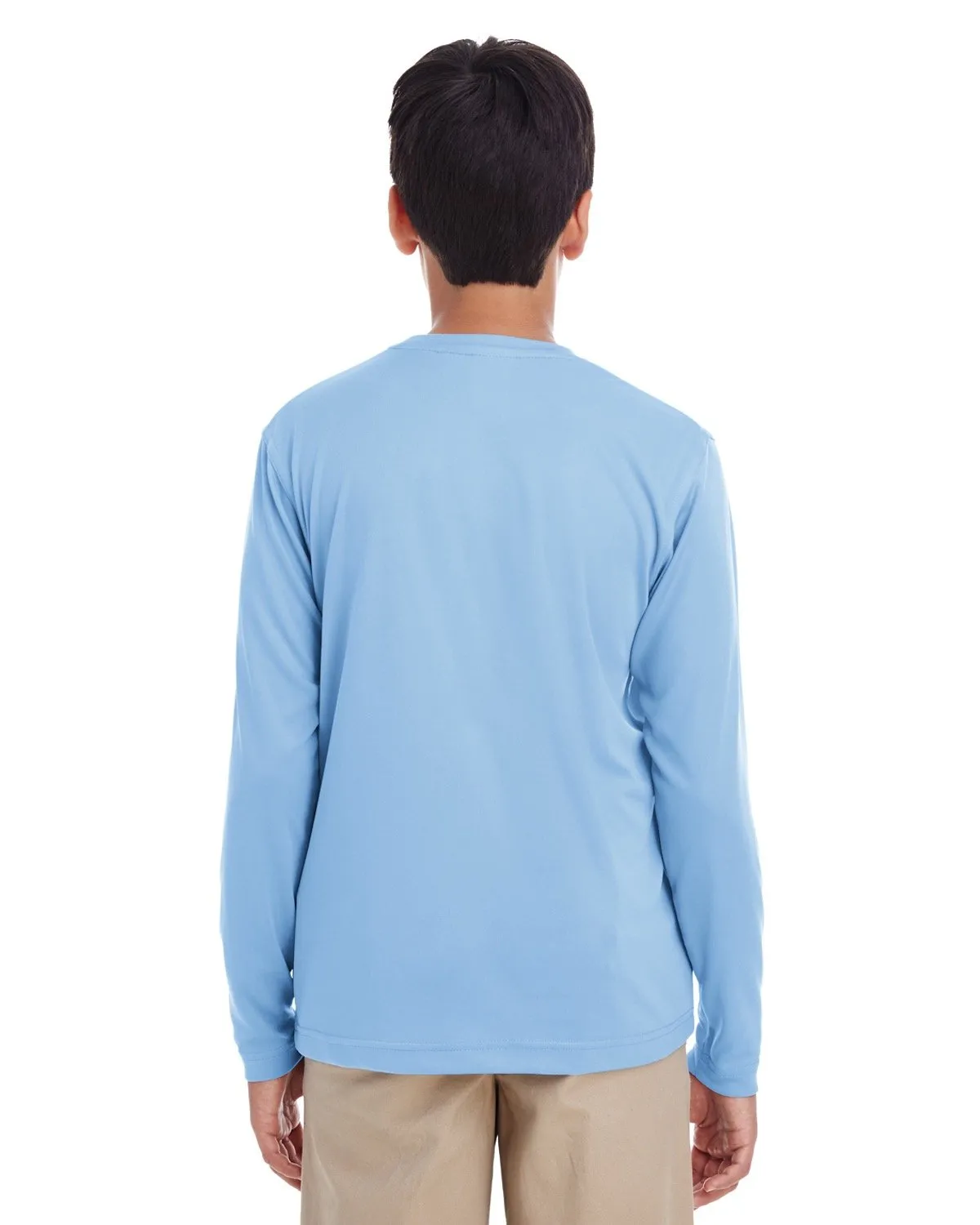 UltraClub 8622Y Youth Cool & Dry Performance Long-Sleeve Top