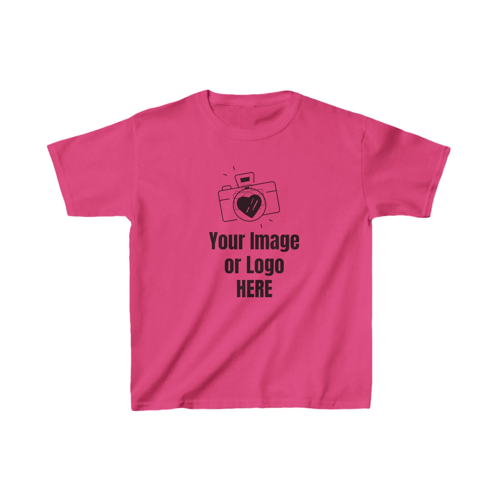 UPRINT -  Kids Photo Tee - Personalize Your Image or Logo