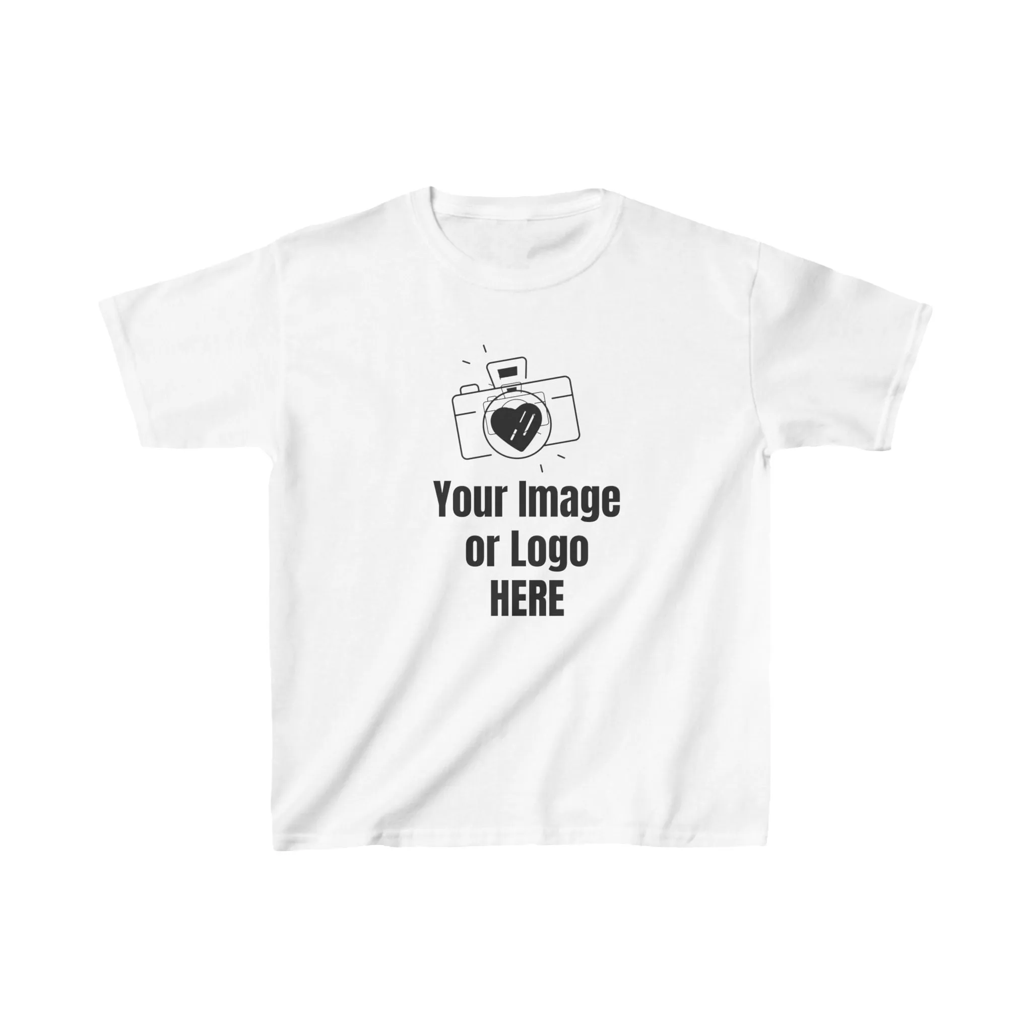 UPRINT -  Kids Photo Tee - Personalize Your Image or Logo