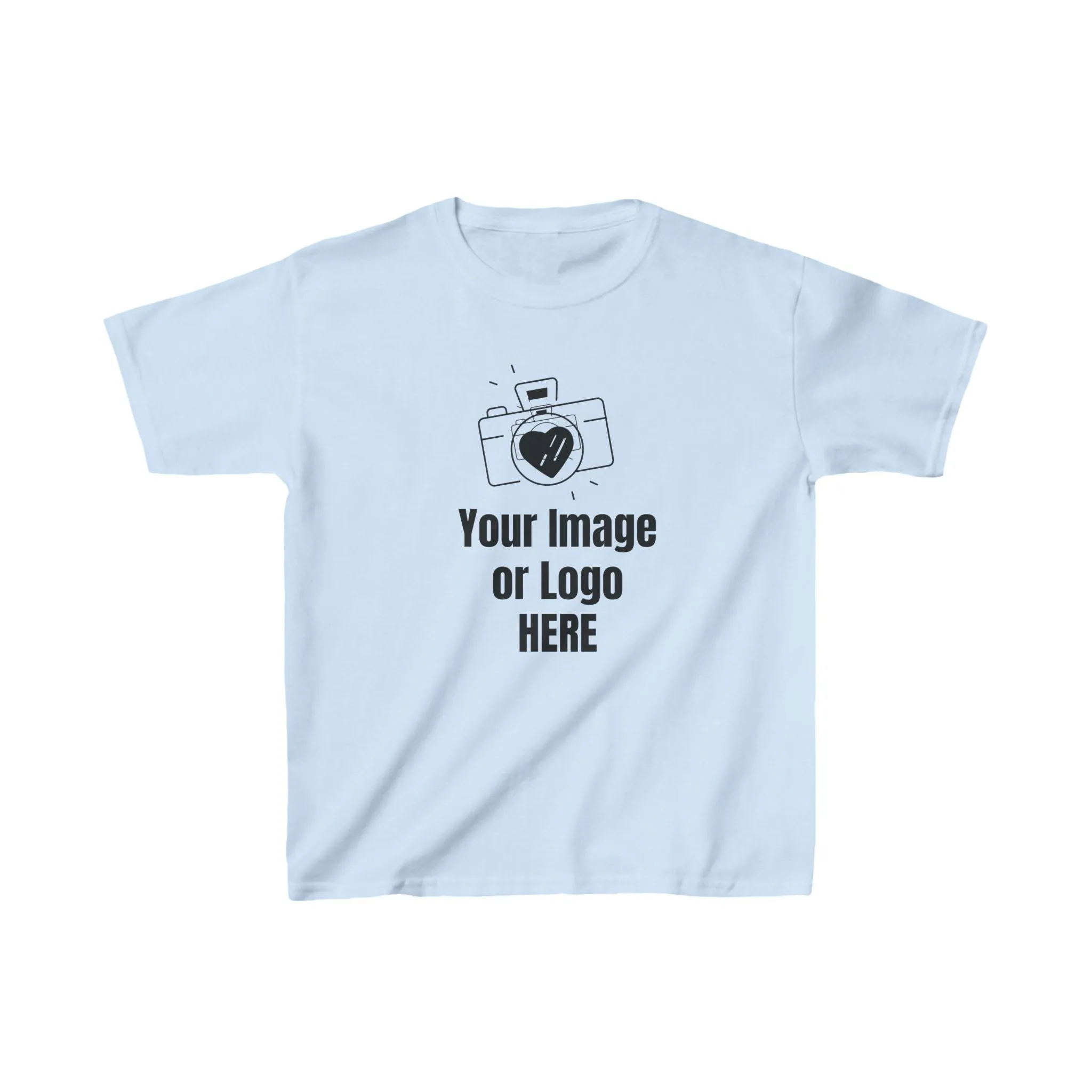 UPRINT -  Kids Photo Tee - Personalize Your Image or Logo