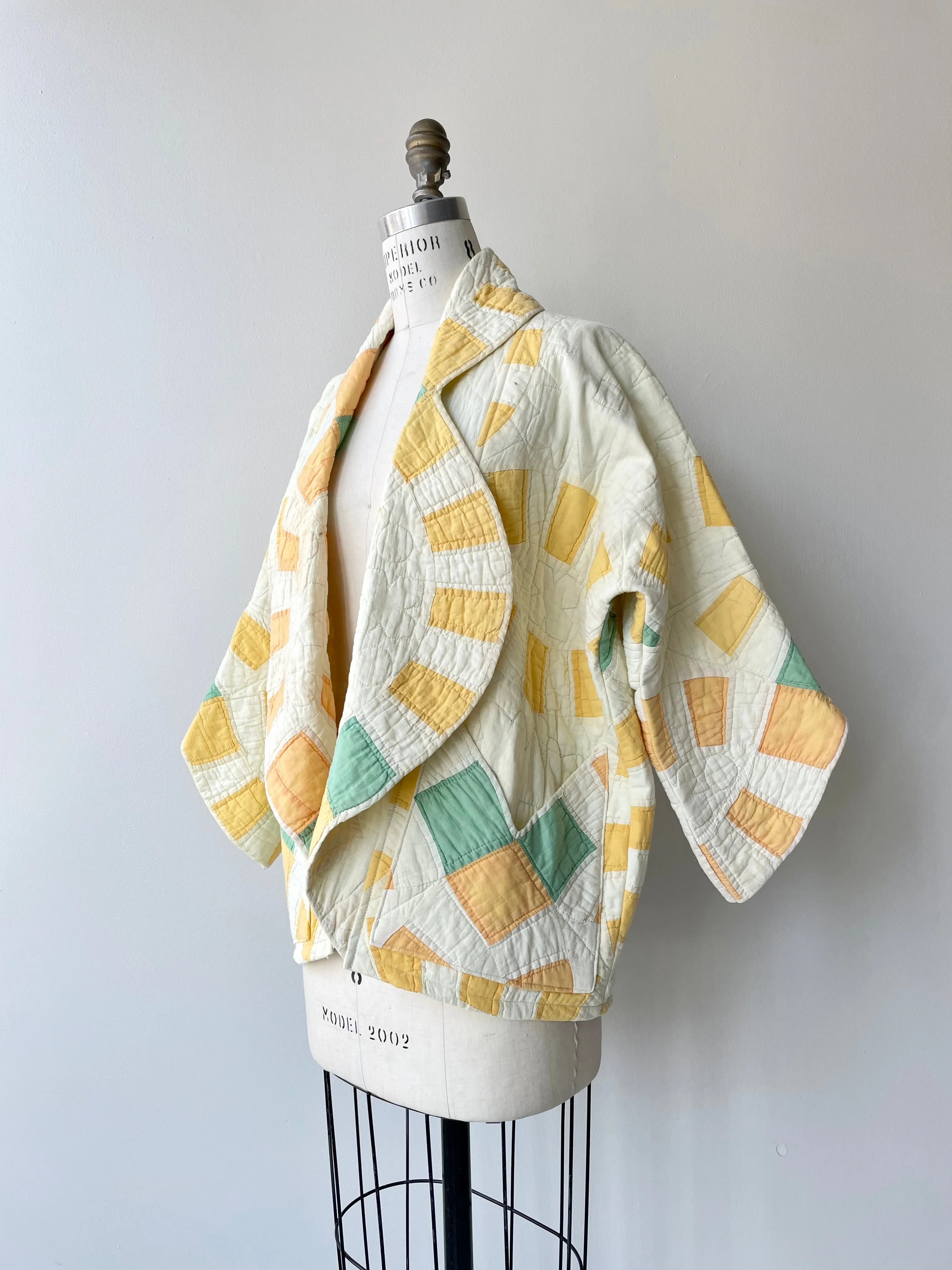 Wedding Ring Handmade Quilt Coat