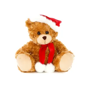 Xmas Mocha Bear 11"